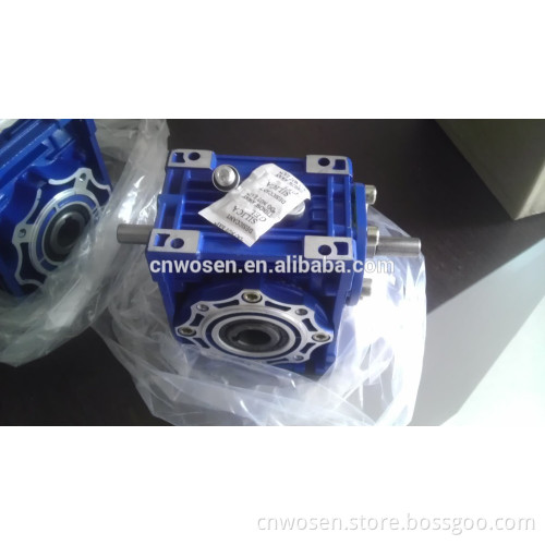 1:100 ratio speed reductor Aluminum alloy industrial gearbox